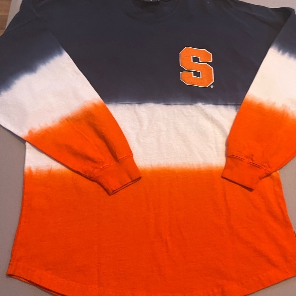 COPY - Syracuse Orange Womens S Blue Orange Tie Dye Spirit Jersey